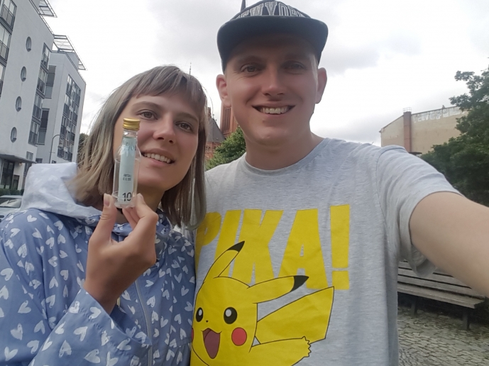 Бутылка в Берлине найдена! Бутылка в Берлине найдена!